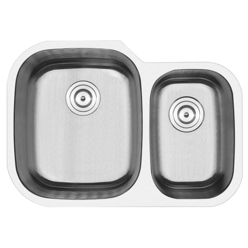 Phoenix Foster Stainless Steel 29.5" L x 22" W Double Basin Undermount